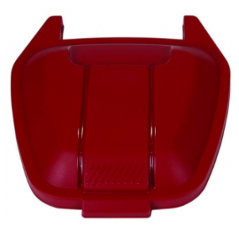 Крышка закрытая для R002218 Rubbermaid R039246 красная